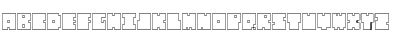 QUBE HOLLOW THIN REGULAR Font