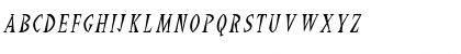 QuetzalcoatlCondensed Italic Font