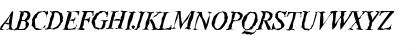 RiccioneRandom Italic Font