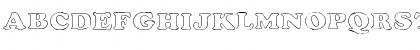 Rockletter Transparent Regular Font