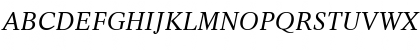 Rotation RomanItalic Font