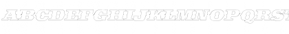 SaddlebagOutline Italic Font