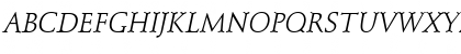 Schroeder Italic Font