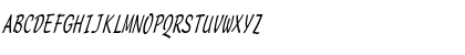 ScriptMonoCondensed Italic Font