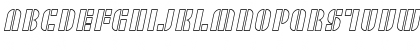 SF RetroSplice Outline Regular Font