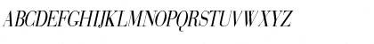 SweezCondensed Italic Font