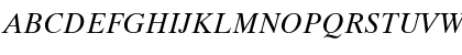 TimesTen RomanItalic Font