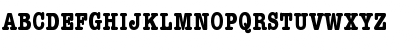 TypewriterCondensed Bold Font