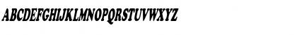 Cupid Condensed Italic Font