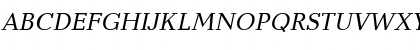 BalticaCTT Italic Font