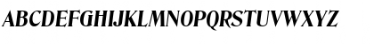 DenverSerial-Xbold Italic Font