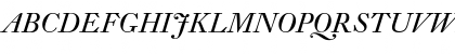 DTLFleischmannSD Italic Font