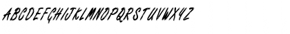 Encino Condensed Italic Font
