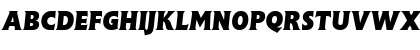 FlemingHeavy RegularItalic Font