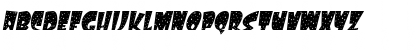 FreckleCondensed Oblique Font