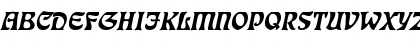 FreedomWide Italic Font
