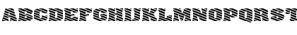 FZ BASIC 52 STRIPED EX Normal Font