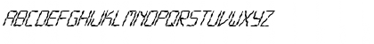 FZ DIGITAL 10 WAVEY ITALIC Normal Font