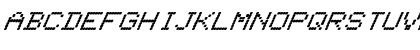 FZ DIGITAL 11 ITALIC Normal Font