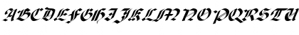 FZ GOTHIC 6 ITALIC Normal Font