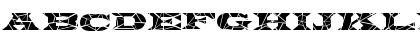 FZ JAZZY 26 CRACKED Normal Font