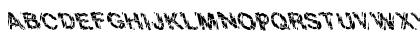 FZ UNIQUE 20 CRACKED LEFTY Normal Font