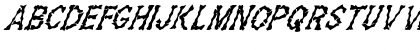 FZ WACKY 28 ITALIC Normal Font