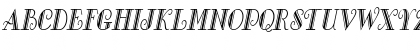 Gallery Condensed Italic Font