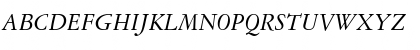 Garamond 3 LT Italic Font