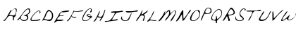 GavinsHand Italic Font