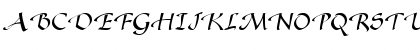 GE Sonatta Script Normal Font