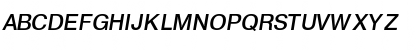 Geneva Normal-Italic Font