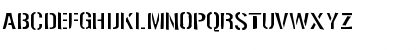 Gunplay Gaunt Regular Font