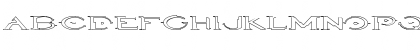 Halo Outline Regular Font