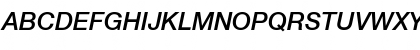 HelveticaNeue LT 65 Medium Italic Font