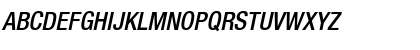 Helvetica67-CondensedMedium MediumItalic Font