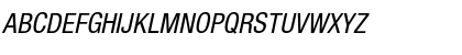 HelveticaNeueCond Italic Font