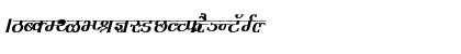 Hemant Bold Italic Font