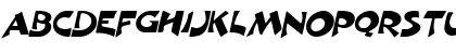 HepaticaDisplaySSK BoldItalic Font