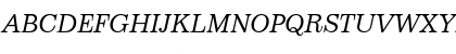 Illinois Italic Font