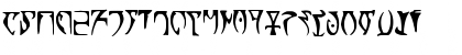 Skyrim_Daedra Medium Font