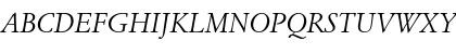 ItalianGarmnd BT Italic Font