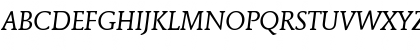 ITCMendozaRoman LT Book Italic Font