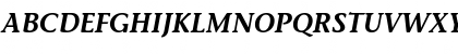 ITCStoneInformal-SemiBold Semi BoldItalic Font