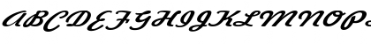 Jott 43 Extended Italic Font