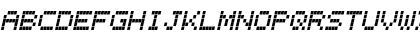 LCD Italic Font