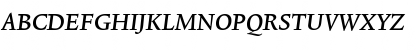 Lexicon No1 Italic B Tab Font