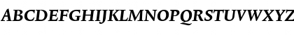 Lexicon No1 Italic D Tab Font