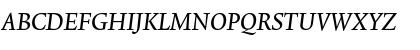 Lexicon No2 Italic A Exp Font