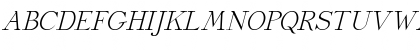 Linden Italic Font